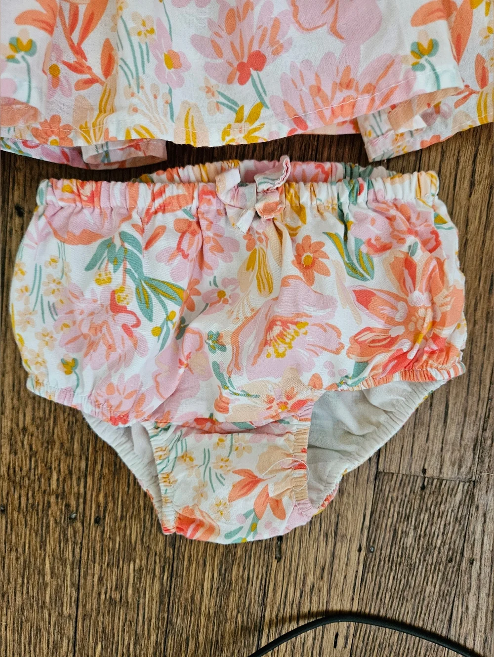 Haute Hippie 18M Floral Sundress w/ Bloomers